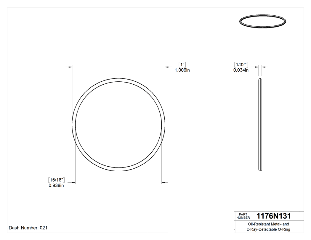 Technical drawing - 1176N131